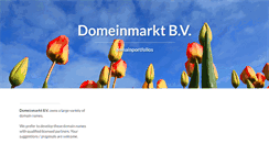 Desktop Screenshot of domeinmarkt.com