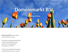 Tablet Screenshot of domeinmarkt.com